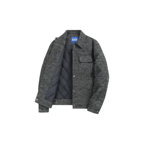 FAIRWHALE Темно-серый Мужские Куртки