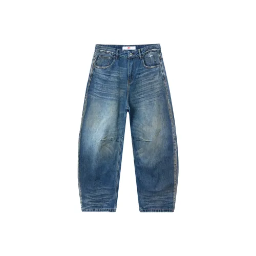 Lee Cooper Осенние и Зимние Джинсы Мужские Синие