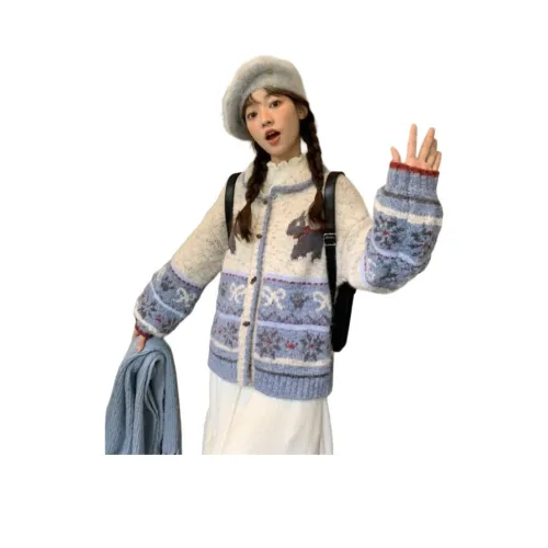 XIANSINIAO Цветовая блокировка Женский трикотаж