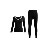 Чёрный с меланжевым серым