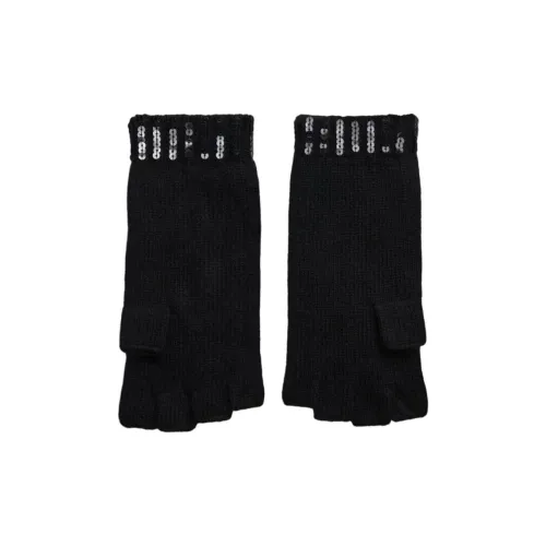 Polo Ralph Lauren Полиэстер Трикотаж Перчатки Женские Черные