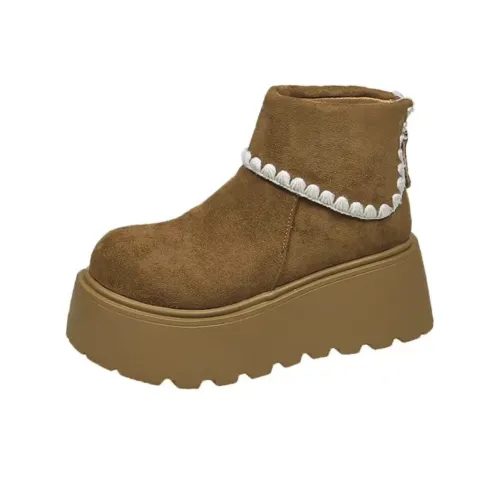 OBWA Термический Увеличивающий Высоту Устойчивый к Износу Противоскользящий Снегокат Женские