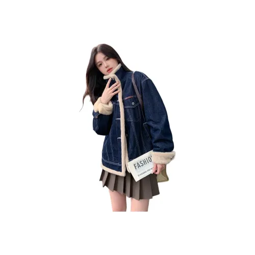 MEXICAN Бархат Feel Пальто Женское