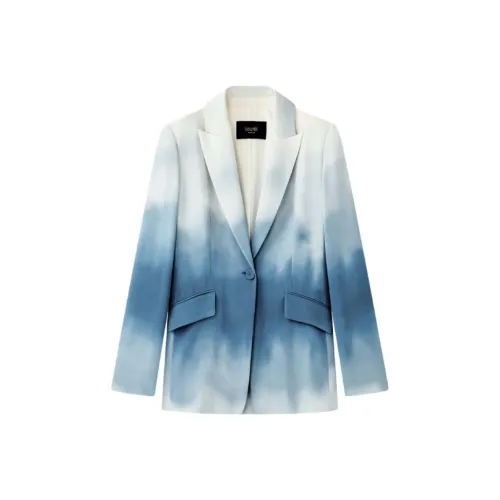 Лорел Синий Impressionist Женские Деловые костюмы