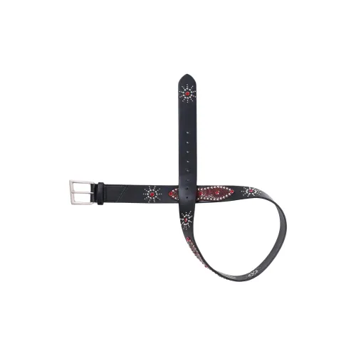 ChillHigh Оригинальный Повседневный Универсальный Кожаные ремни Унисекс Черный 3,8 см