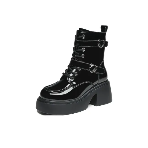 ST SAT 15cm Martin Boot Высокий каблук Женские
