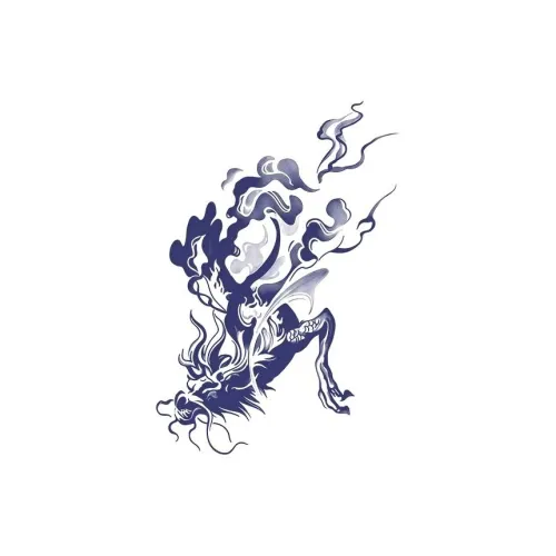 LIEJI Дракон Дым Пыль Бесплатно Травяной Наклейка для Татуировки