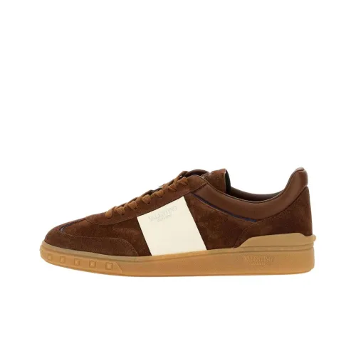 Valentino UPVILLAGE Низкие кроссовки для скейтбординга Мужские Коричневые