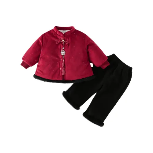 XiaoJinBu Детские комплекты одежды в китайском стиле