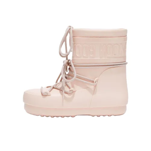 MOON BOOT Женские резиновые сапоги Розовые
