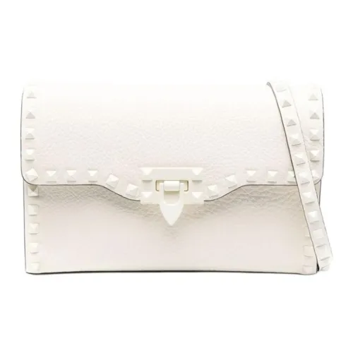 Valentino Garavani Телячья кожа Сумка через плечо Сумка на плечо Женская Белая