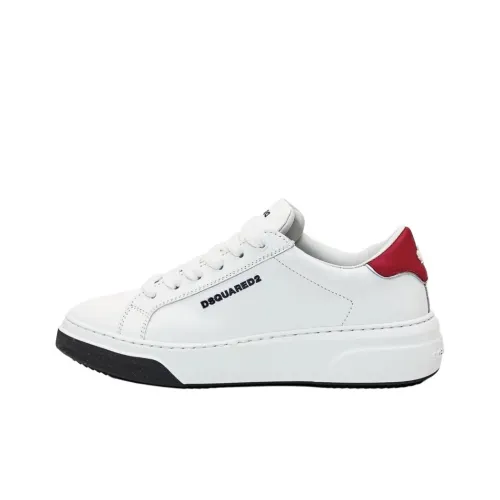 DSQUARED 2 Низкие Кроссовки для скейтбординга Женские Белые