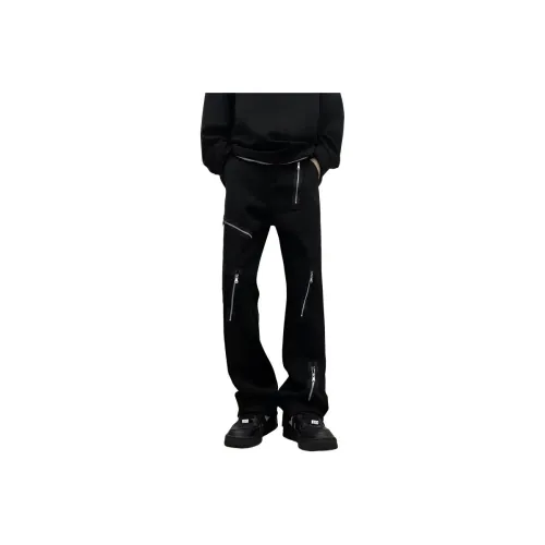 AMBER LIGHT Черные Унисекс Джинсы