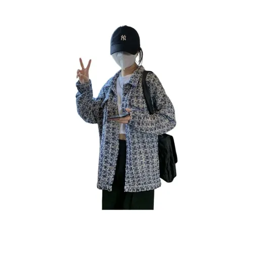 ZCDECO Синий Женские Куртки