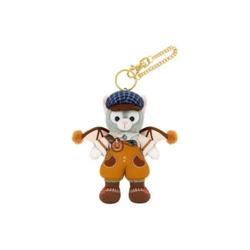 Disney x DISNEYLAND 2025 Halloween Duffy and Friends Collection Джелатони Плюшевый Брелок 14 см Рекомендуемая Высота Shanghai Disney