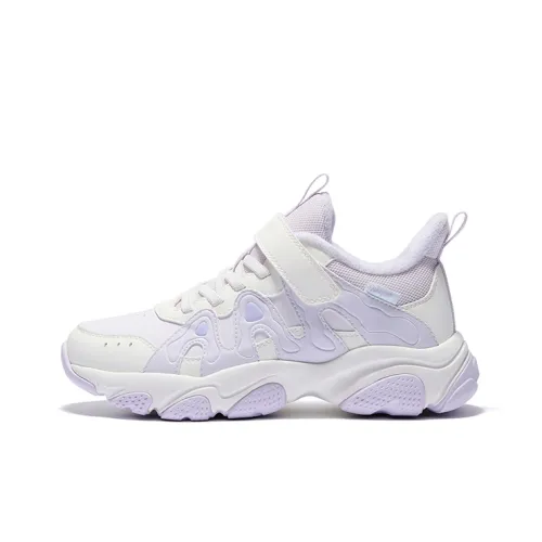 361°KIDS Водоотталкивающий противоскользящий устойчивый к истиранию детская хлопковая обувь фиолетово-белого цвета для подростков