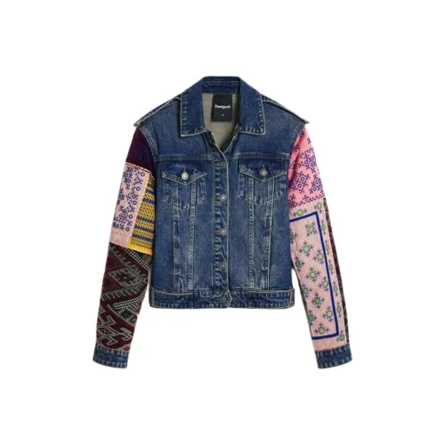 Desigual Blue Женские Джинсовые Куртки