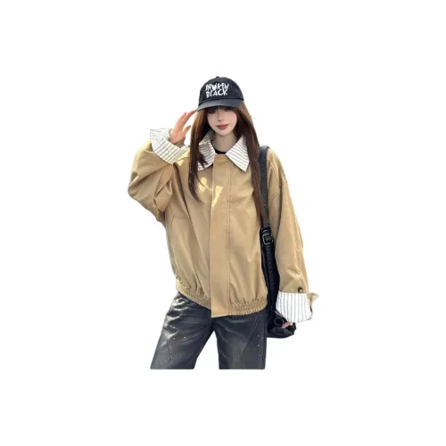 THE AIER Хаки Унисекс Куртки