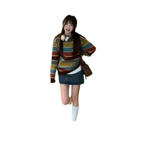 XIANSINIAO Изображение Цвет Женский Трикотаж