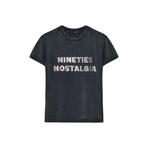 ZARA Carbon Gray Женские T-рубашки