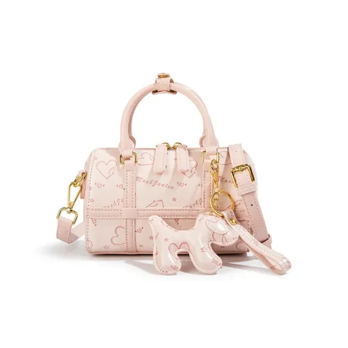 MACKJANICE ПУ (полиуретан) Сумка через плечо Женская Сердце Тисненый Розовый