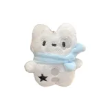 Щенок с мохнатым мехом, стиль позиционирования шарфа