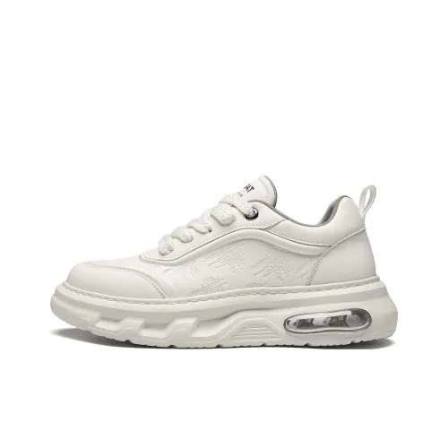 ST SAT Амортизация Высота Увеличение Устойчивость к Износу Легкий Мат Низкий Топ Повседневная Обувь Мужская