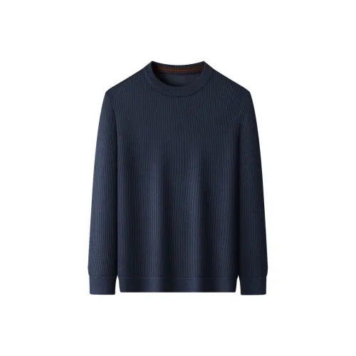 Vintage Cars Круглый вырез Вязаная модель Свитер Мужской