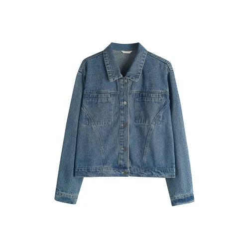 SIXUSICHOU Джинсовая куртка Женская