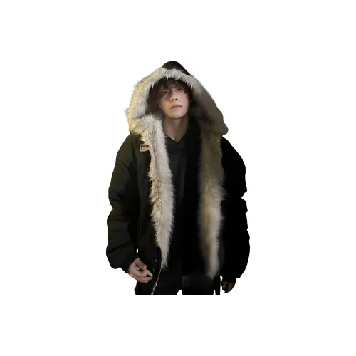 BRG Черный Унисекс Пуховики