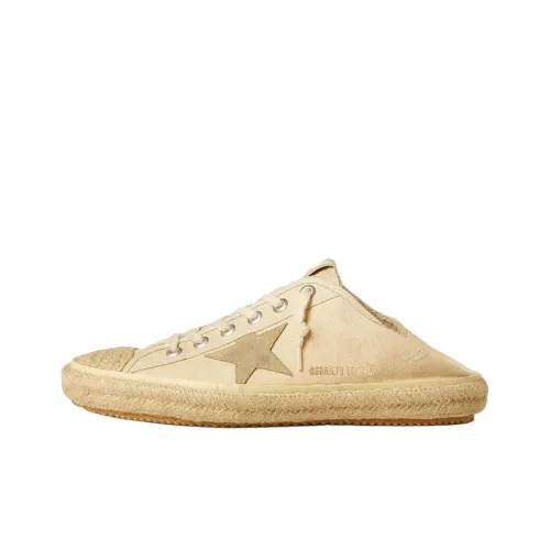 Golden Goose V Star Low Top Canvas Shoes Men's Beige