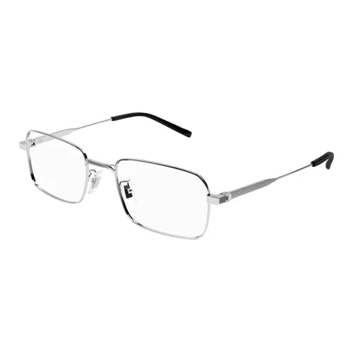 Dunhill Титан Прямоугольные Очки Optical Женские Серебряные