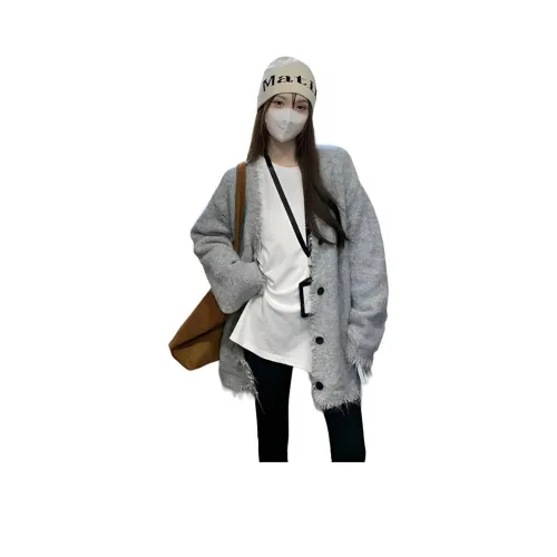 ZCDECO Светло-серый Женский Трикотаж