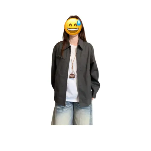 SOUL WORKER Темно-серый унисекс куртки