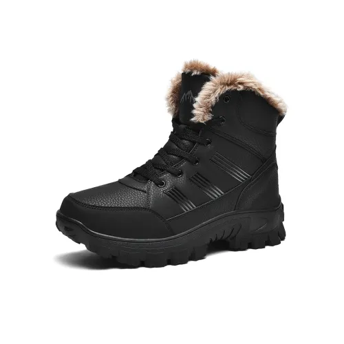 QDML Slip-resistant Short Snow Boots Men's QDML Противоскользящие короткие сноубутсы мужские