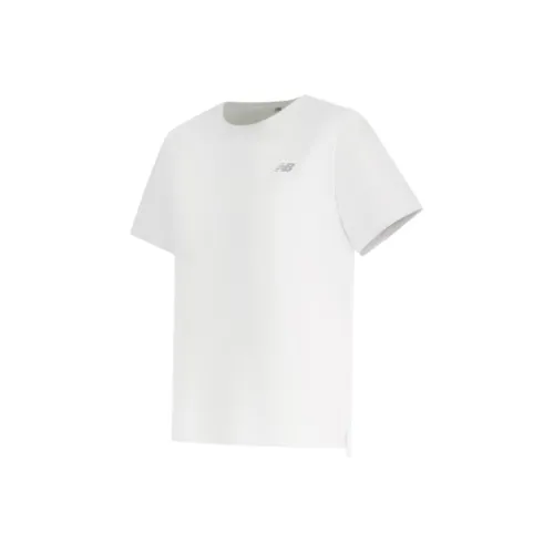 New Balance Белая Мужская Футболка