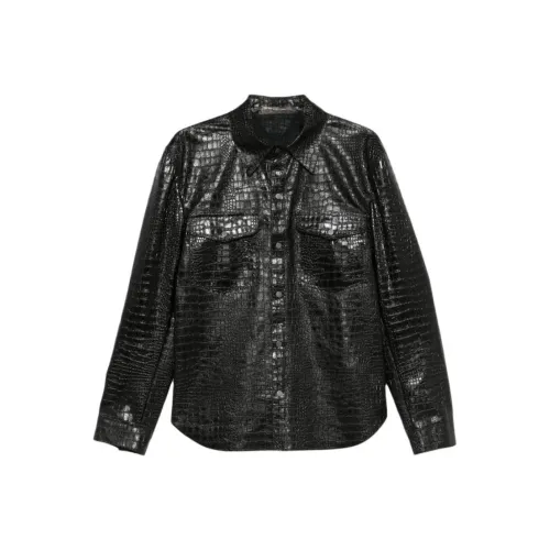 SALVATORE SANTORO Кожаная куртка мужская