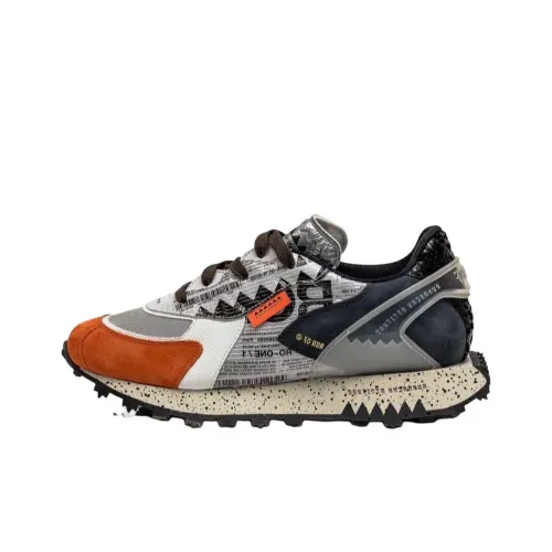 RUN OF RO 1 HYPE Повседневная обувь Мужская Черный Серый Оранжевый