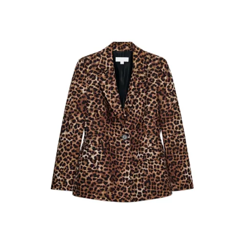 ZARA Collaboration Леопардовый принт Женские Деловые костюмы