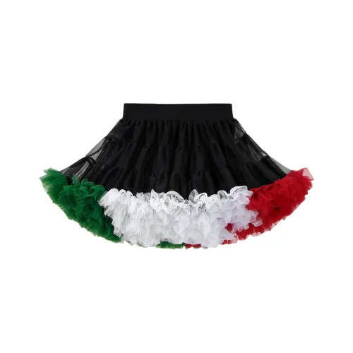 Rindu Черный Многоцветный Kids Юбки