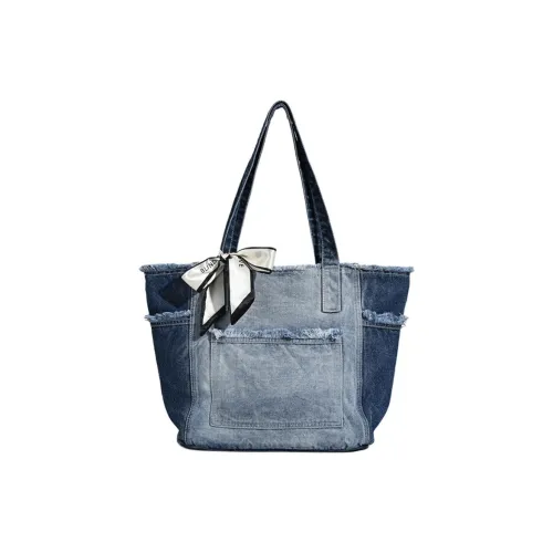 NOMK ПУ (полиуретан) Сумка через плечо Стандартная Женская Синяя