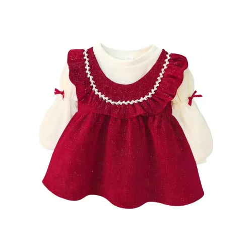 GOYN Красный Двухкомпонентный Комплект для Дошкольников с Юбкой