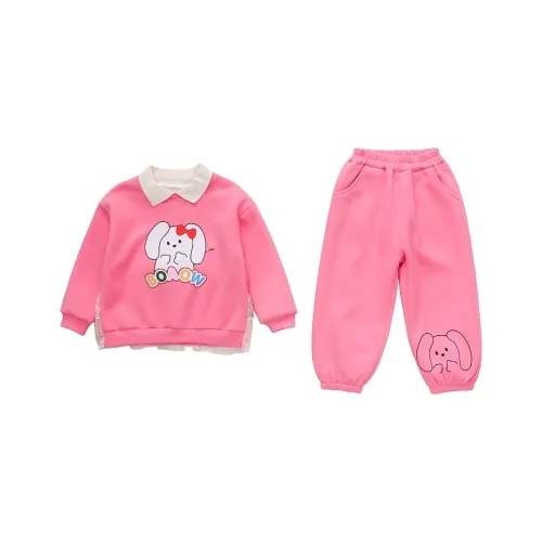 SUPEREDGE Флис с подкладкой Мультяшные Комплекты одежды для детей