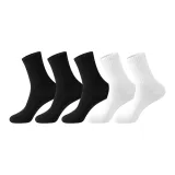 [5 пар] Черный 3 + Белый 2