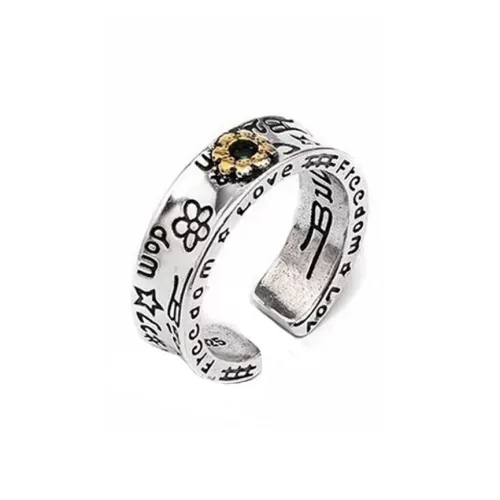 AKAK Кольца из титанового стального сплава Унисекс