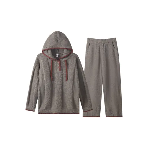 X QINGE Зеленый Женский Пижамный Комплект