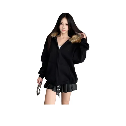 CARE NOTE Черный Женский Свитшот