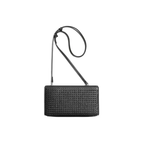 ZARA Полиуретан Кошелек Мужской Черный