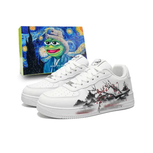 Pepe The Frog Низкие Кроссовки для Скейтбординга Мужские