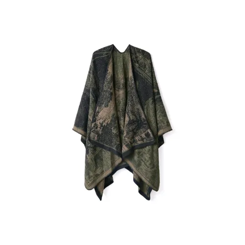 Jeccieziio Полиэстер Трикотаж Шарфы Женские